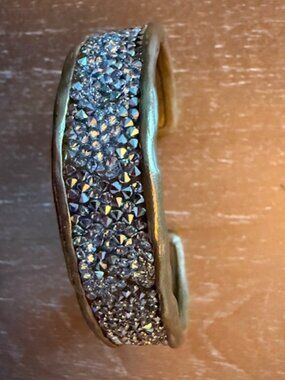 WAXING POETIC DRUSY CUFF BRACELET.1